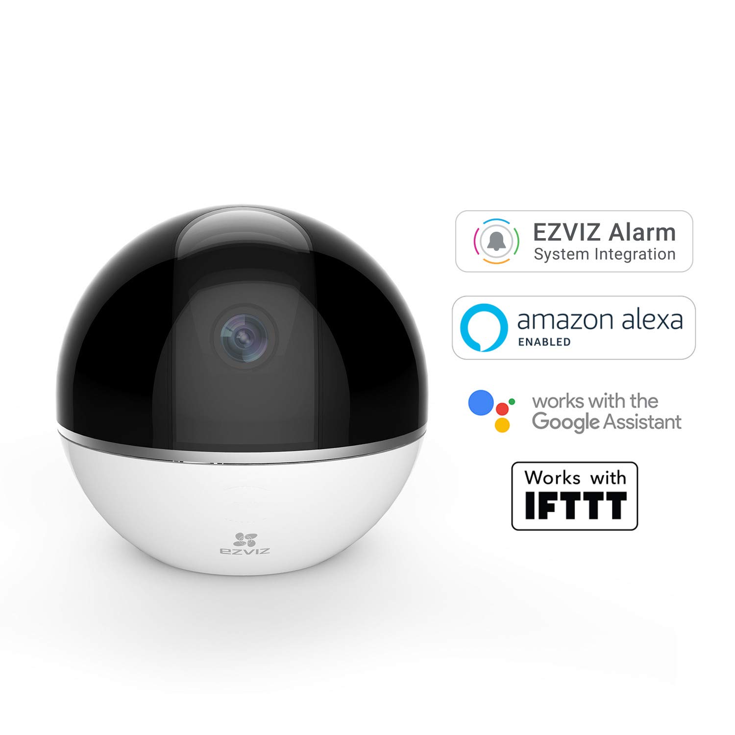 Ezviz Full HD 1080p WiFi Indoor Smart Home Security Camera, With Motion Tracking and Pan/Tilt
