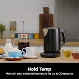 Ninja Perfect Temperature KT200UK Kettle Matte Black 6 Temp Presets 1.7L view 4