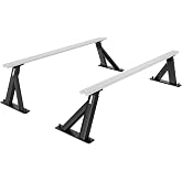 Thule Xscape Tonneau Upright, Adjustable Truck Bed Rack, Easy to Install | Xscape Foot TracRac towers deliver strong, adjustable support for tonneau-equipped trucks