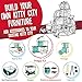 Kitty City Steel Claw Passage Cat Furniture Green, 2 Levels (SPO-0583)
