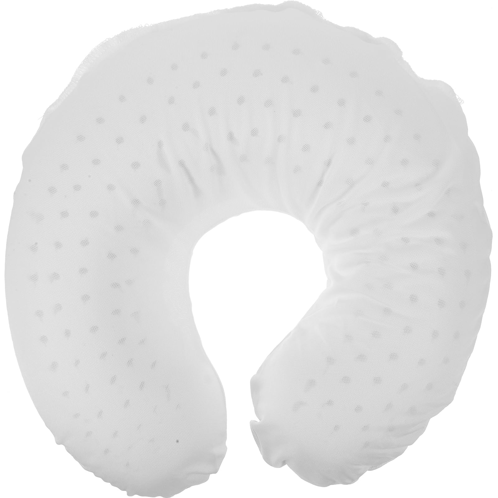 1pc white pillows white throw pillows for bed U-shaped pillow Lightweight pillow plane pillow neck travel pillows for airplanes neck pillow natural latex neck pillow