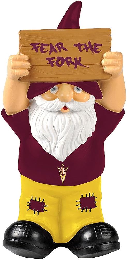 Elite Fan Shop NCAA Small Garden Gnomes