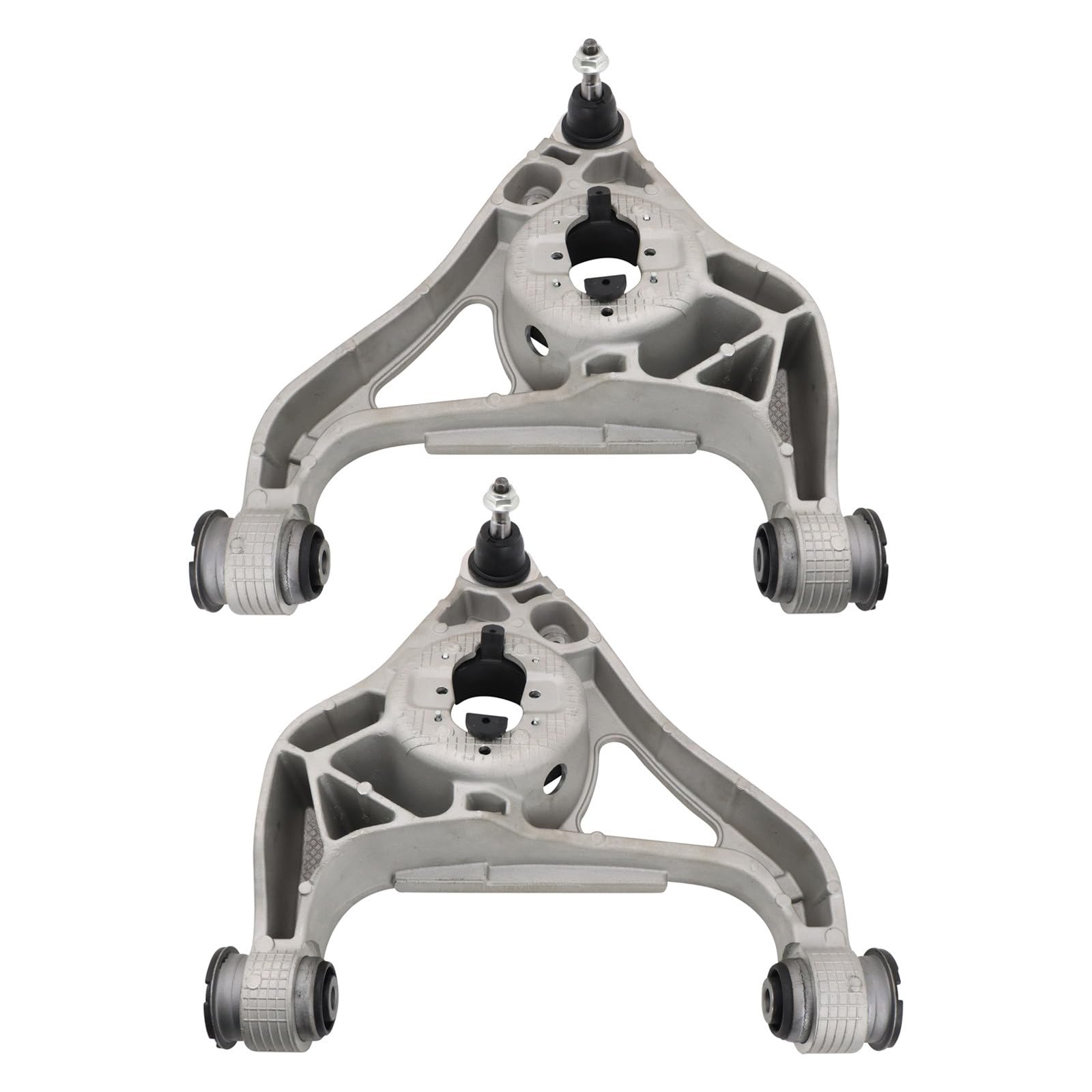 TRQ Front Left and Right Lower Control Arm with Ball Joint Set 2 Piece Compatible with 2013-2018 Ram 1500 2019-2022 Ram 1500 Classic Image