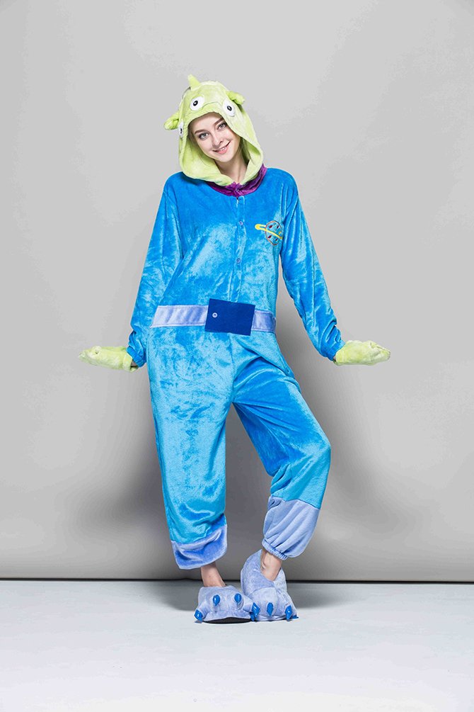 Hstyle Kigurumi Unisex Adulto – Pigiama Onesie Gufo – Morbido Costume Animale Per Cosplay E Divertimento