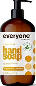 Everyone Liquid Hand Soap, 12.75 Ounce (Pack of 1), Meyer Lemon and Mandarin, made with Essential Oils for Kitchen and Bathro