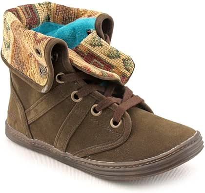 Amazon.com | Blowfish Womens Razmitten Dark Brown Fawn/Natural Tonto Sneakers 7 M | Boots