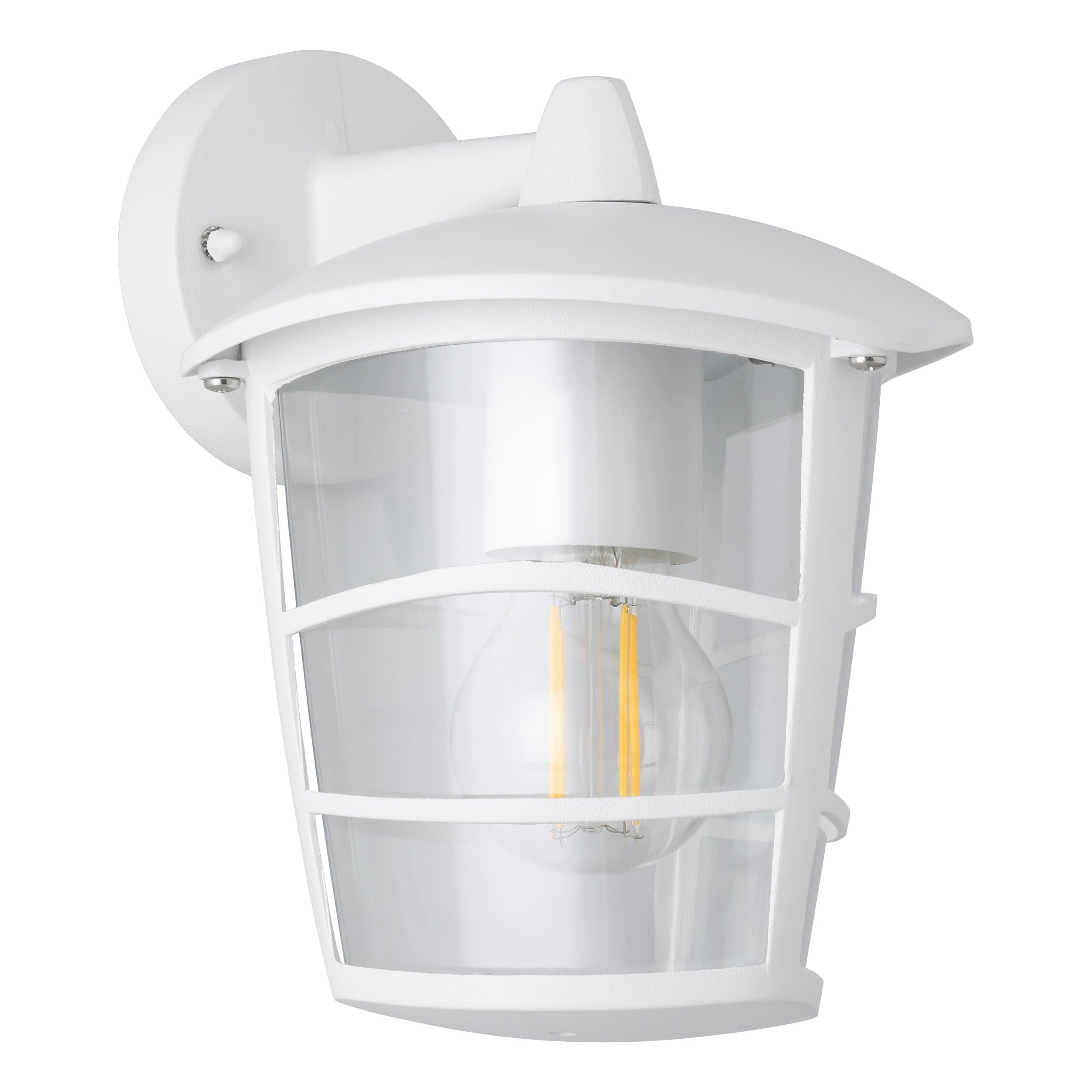 Eglo 93095 ALORIA Exterior Wall Light in White