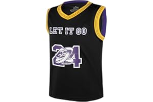 Cnins Kids Basketball Sports Jerseys for Youth Boys & Girls Basketball Athletic Training # 23 24 30 for Sports Fans