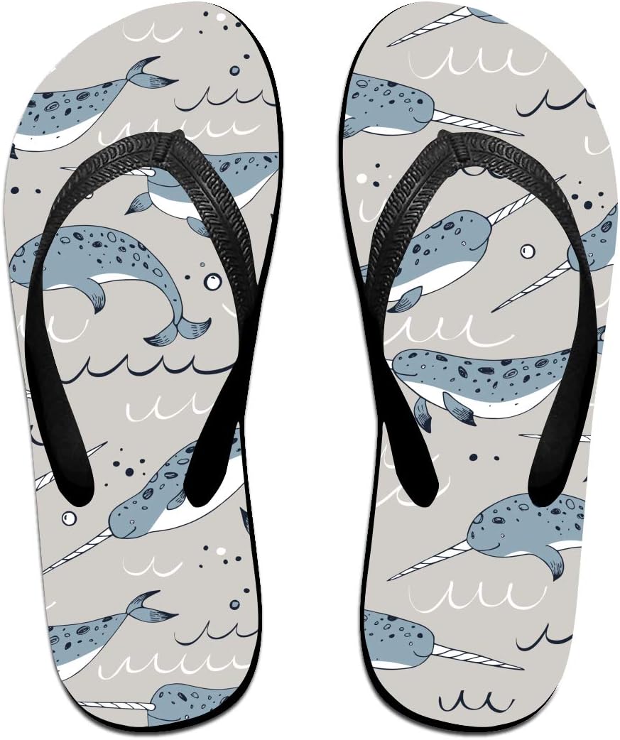 narwhal flip flops