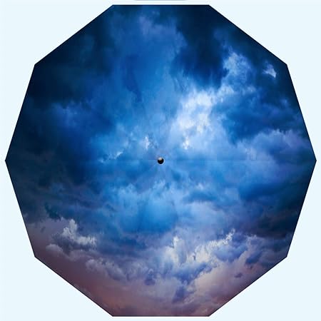 Amazon Com Rldsess Pastel Rainproof Patio Umbrella Automatic Opening And Closing Pastel Stormy Supercell Windproof Rainproof Men Ladies 10 Ribs 42 Inches Garden Outdoor