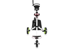 BOBOPRO Golf Push Cart, Folding Golf Cart for Golf Clubs, 3 Wheel Golf Pull Cart for Golf Bag, Golf Push Carts with Umbrella Holder, Golf Accessories for Men Women/Kids Practice and Game