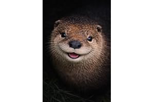 Sidney BC Otter Notebook (Cute Edition): Pacific Northwest Wildlife Journal | AI-Enhanced Otter Cover | Lined Notebook | 120 