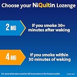 NiQuitin Mint 2 mg Lozenges 132 count Nicotine Replacement Therapy view 5