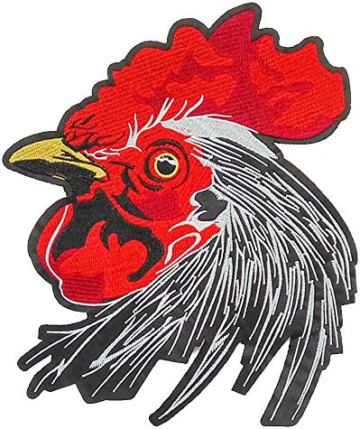 24x20 cm/10x8 inches Patches Pack Hand Iron On Sewing On Embroidered Patch Clothes Stickers Garment DIY Apparel Appliques Decal Sticker (Big cock)