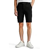GINGTTO Mens Golf Shorts Slim Fit Stretch Chino Short Pants for Men 9 Inch Inseam
