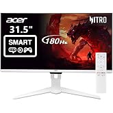 Acer Nitro 31.5" WQHD Smart Gaming Monitor Google TV GA321QU Pwmipruxw | 1ms, AdaptiveSync, Up to 180Hz, 1 x USB Type-C Port, 1 x Display Port 1.4 &amp; 1 x HDMI 2.0 Port