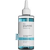 The Purest Solutions Exfoliating and Clarifying Toner (Glycolic Acid 5% AHA + BHA) - for All Skin Types - Balance Sebum Secretion - Reduce Pores Appearance - Vegan | Cruelty Free (6.76 fl. oz)