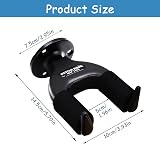 Surplex Guitar Wall Mount Auto Lock Hanger Universal Guitar Hook view 7