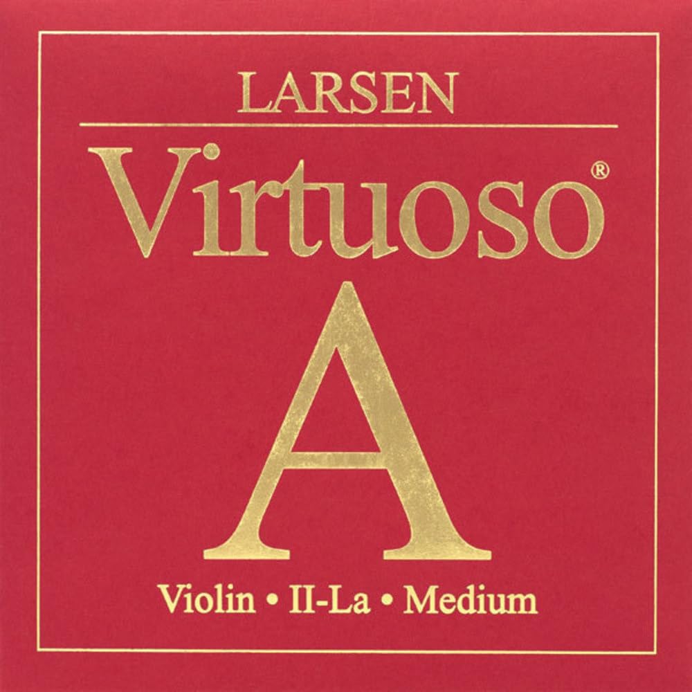 Larsen Strings Violin Strings Virtuoso A Aluminium single string Multi-Filament Nylon medium - Tension 5,5kg / 12.1lbs