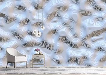 200x140cm Fondo De Pantalla De Pared 3d Linea De Contorno