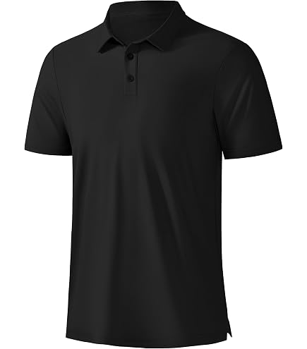 MAGCOMSEN Men's Polo Shirts Short Sleeve Golf Quick Dry Collared