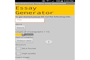 Essay Generator