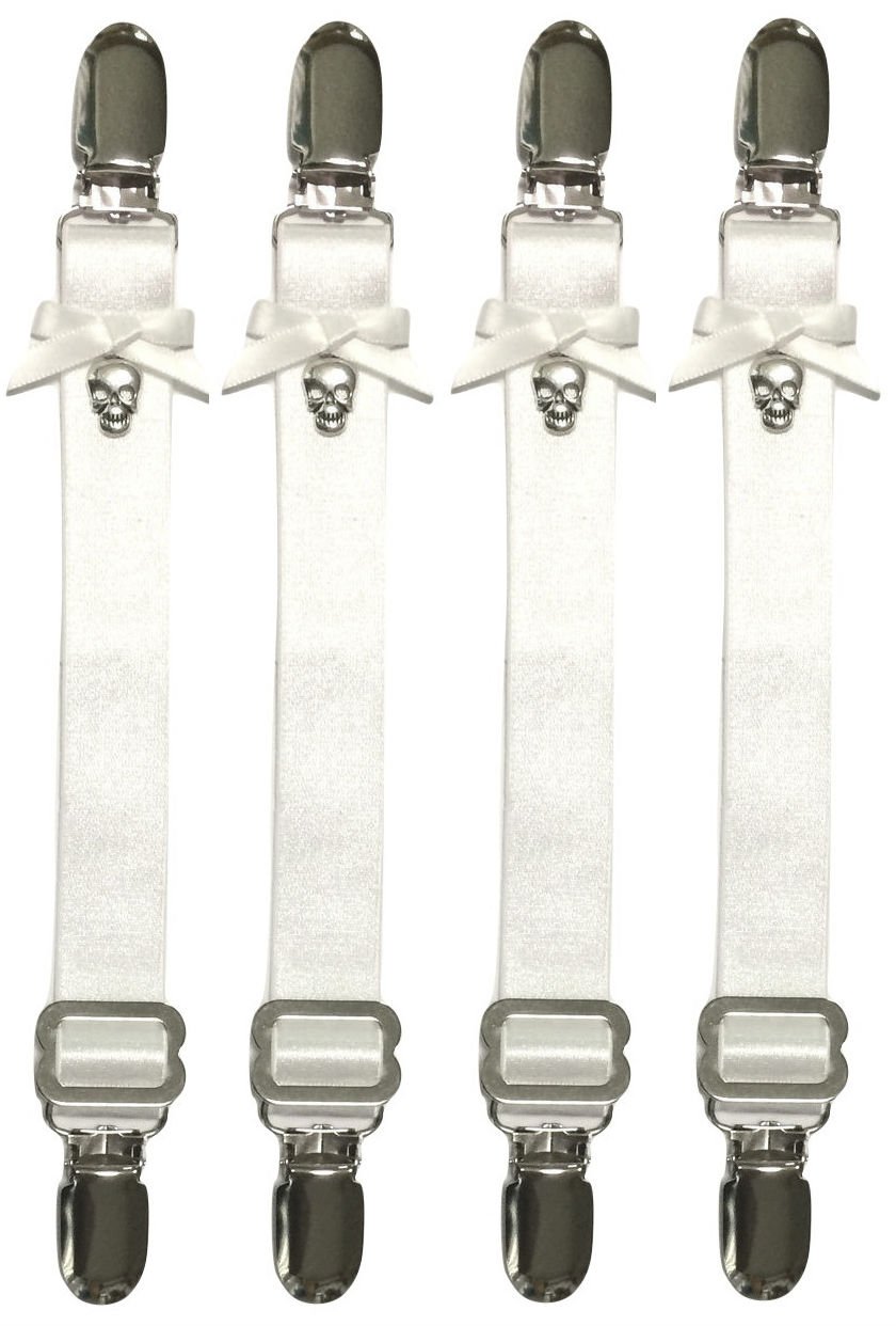 6 8 Gorgeous Garters Skull Stocking Garter Straps Set Silver | Desertcart Gambia 6 8 Gorgeous Garters Skull Stocking Garter Straps Set Silver | Desertcart Gambia