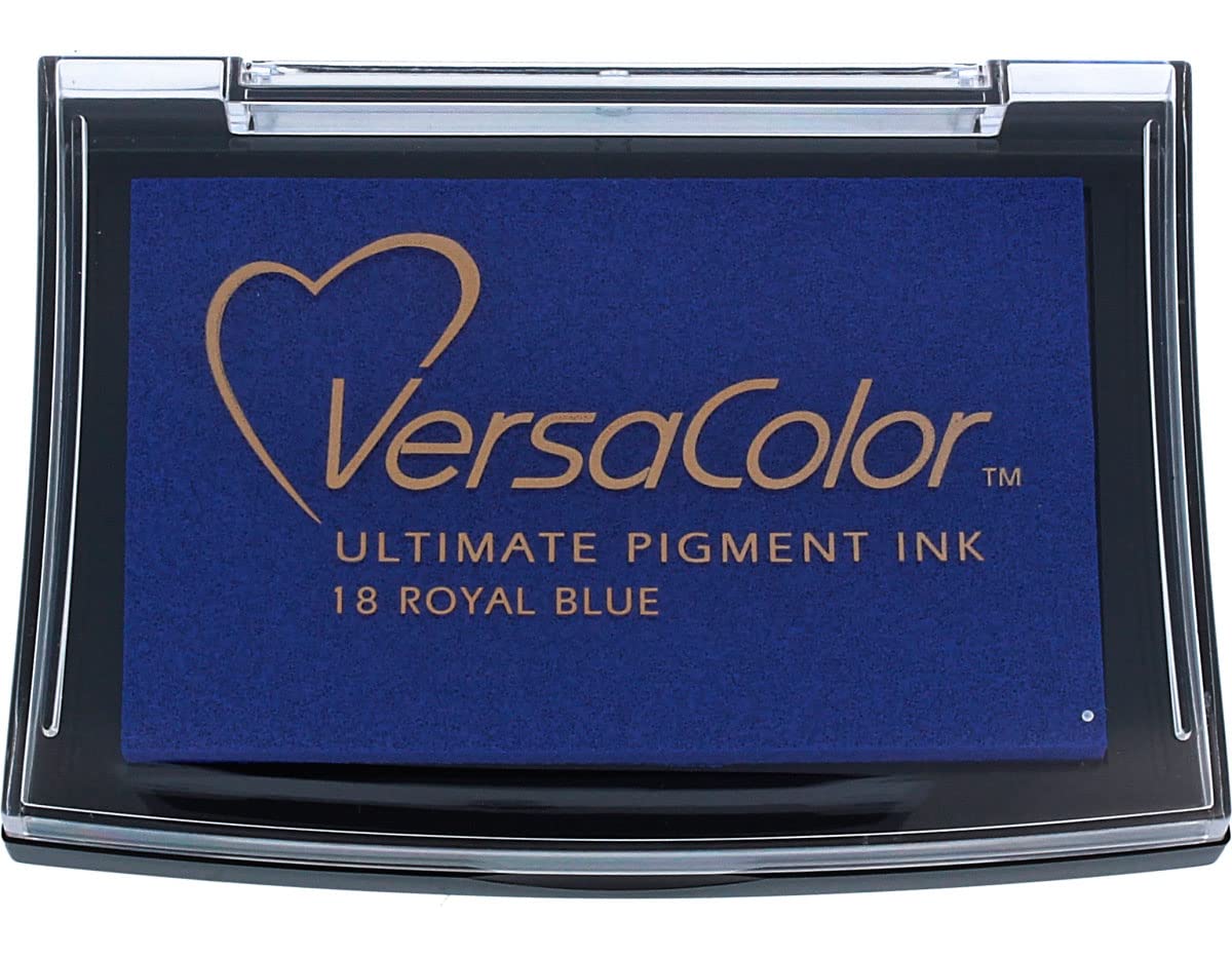 Tsukineko VC018 Versacolor Ink Pad, Royal Blue — image 1
