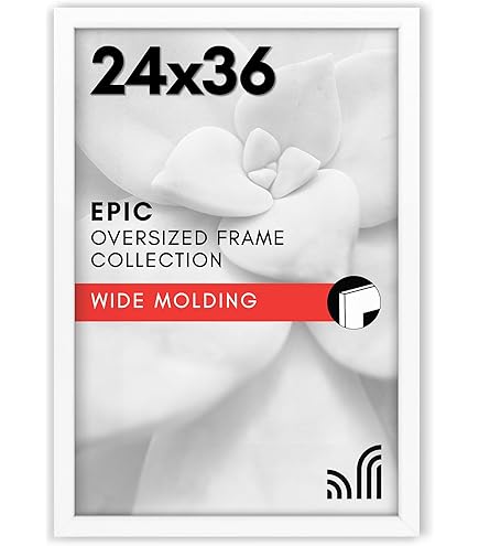 Amazon.com - SnapeZo Black Poster Frame 32x48 Inches, 1.7