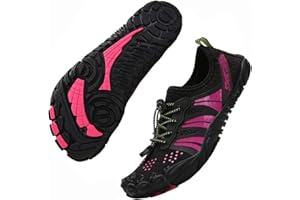 ZIITOP Water Shoes for Women Men Beach Shoes Women Swim Shoes Pool Shoes River Shoes Barefoot Shoes Quick Dry Slip-on for Pool Beach Surf Water Park Yoga