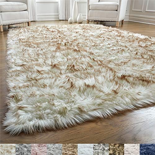 GORILLA GRIP Original Premium Faux Fur Area Rug, 2x8, Softest, Luxurious Shag Carpet Rugs for