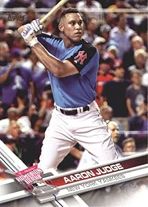 2017 Update Series #US1 Aaron Judge New York Yankees Baseball Home Run Derby Rookie Card