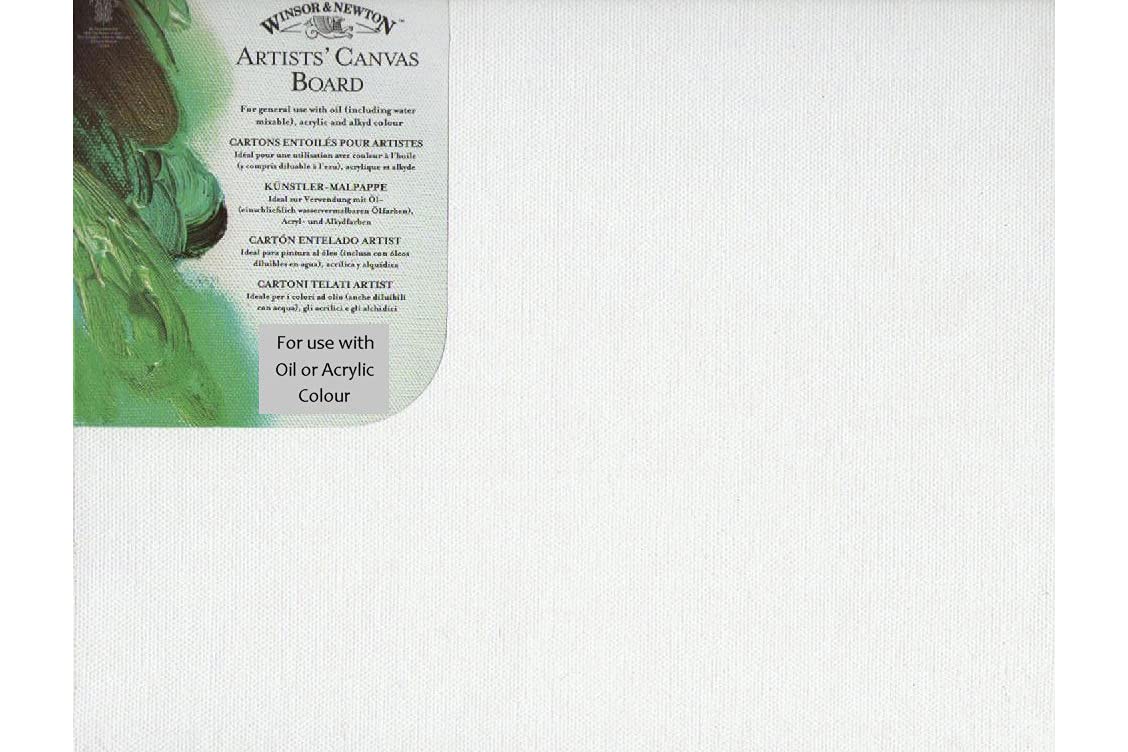 Winsor & Newton CANVAS Panel - 30 inches x 20 inches, GCFCP3020, White