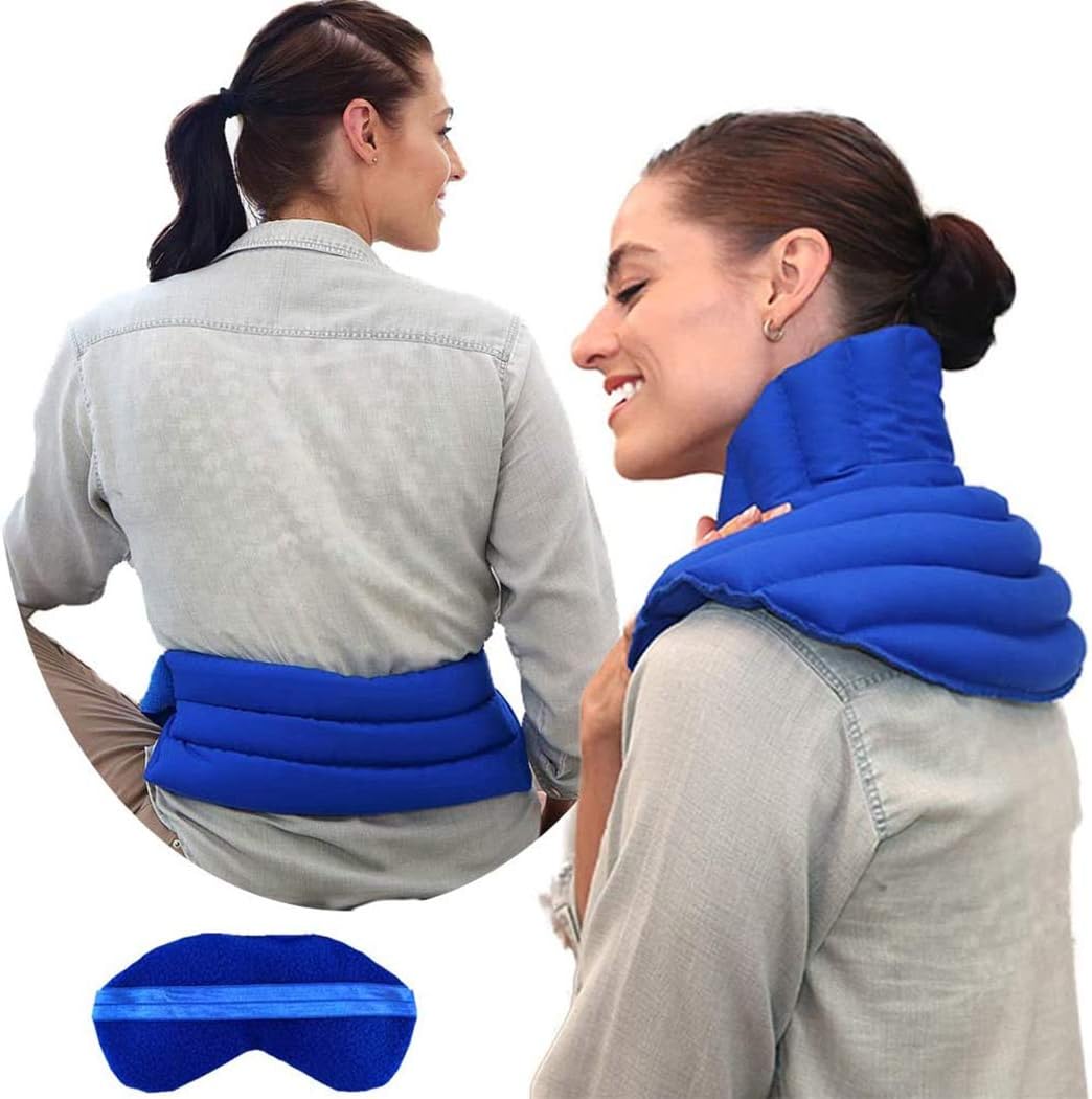 My Heating Pad Microwavable Set Plus Neck and Shoulder Heating pad