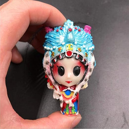 YIIVAN 1 Piezas Imán de refrigerador Pekín Ópera Drama Personajes ...
