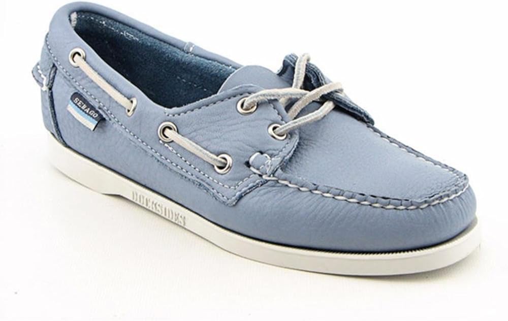 sebago blue boat shoes