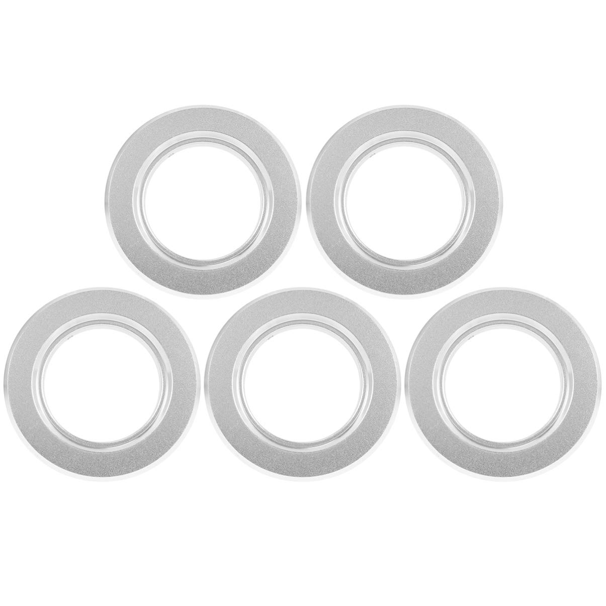 Balacoo Bird Nesting Box Ring- 55mm Wooden Bird Nest Anti Bite Ring Parrot Bird Hatchery Breeding Box Protective Ring (Silver)