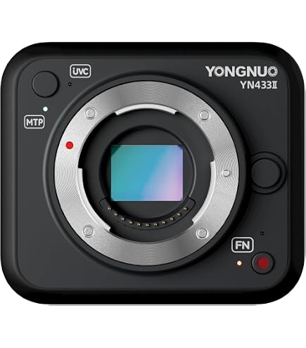 Amazon.com : YONGNUO YN433 Mirrorless Micro Four Thirds M43 Mount