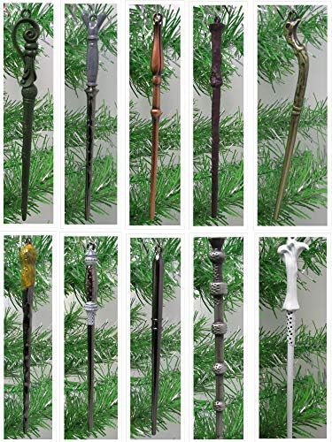 Harry Potter Holiday Christmas Ornament Set - Unique Shatterproof Design