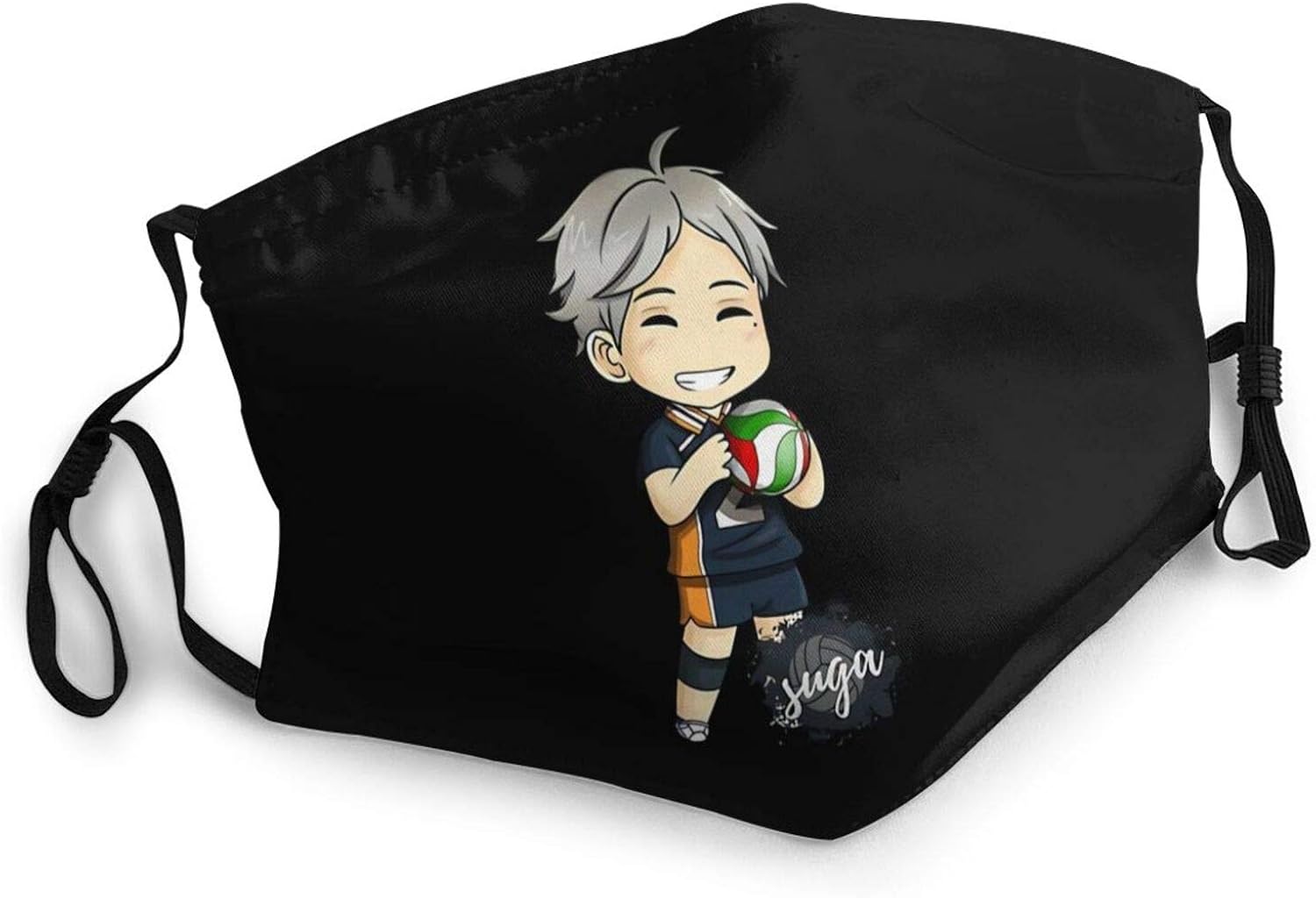Adult Sugawara Koushi（Haikyuu） Anime Face Mask, Unisex Outdoor