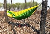 Swift-n-Snug Double Hammock - Big Portable Outdoor Camping Hammock for Two - Ultralight for Travel, Hiking, Backpacking, Beach, Lake or Backyard - Swing Tree Straps with Strong Nylon Fabric