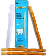 SEWAK Miswak Sticks Natural Toothbrush 3 Pcs Pack with Holder view 1