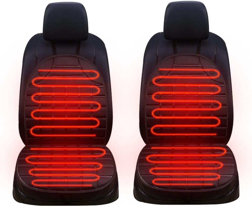 EENTEN Heated Car Seat Cover SUV DC 12V Universal Car Seat Warmer Car