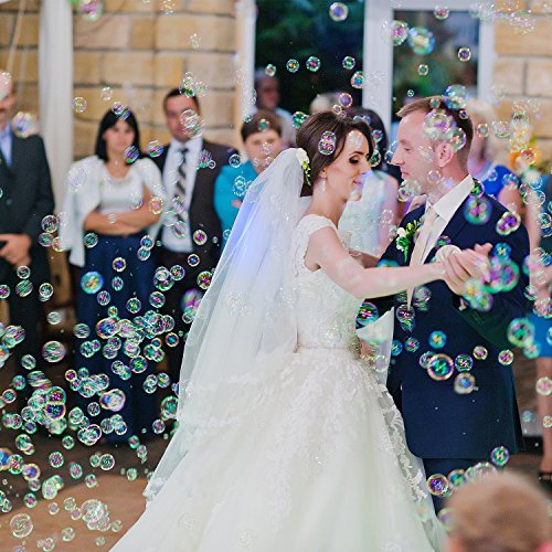 Theefun Professional Wireless Remote Control Automatic Bubble Machine with High Output, Automatic Blowing Mechanism For Outdoor or Indoor Use