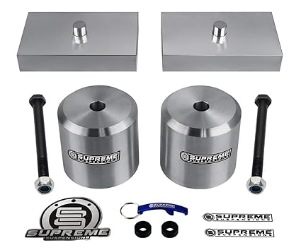 1/" REAR Level Lift Steel Kit 4WD 2005-2019 Ford F-350 SUSPENSION 2/" FRONT