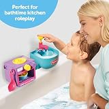 Toomies Bubble & Bake Bathtime Kitchen Set 2 in 1 Bath Toy Multicoloured view 4