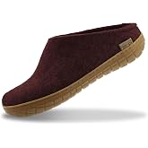 Glerups 100% quality wool mix Slipper with rubber sole - Unisex Slip-on | Slip On Rubber Slipper