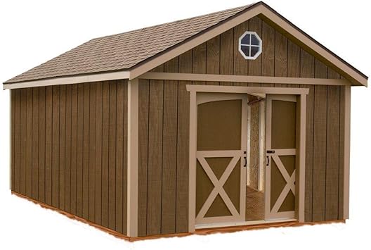 Amazon Com Best Barns North Dakota 12 Ft X 12 Ft Wood Storage