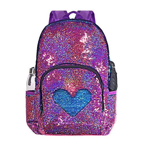 Sparkling Sequin Backpack for Girls Stylish School Kuwait Ubuy