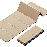 ONLYHE Foldable Yoga Mat,Exercise Mats for Home Workout,Comfortable and Durable,8mm Thick-Portable Folding Mat,Non Slip,Pilates Mat Thick,Outdoor Use,Meditation,Travel,Camping(71